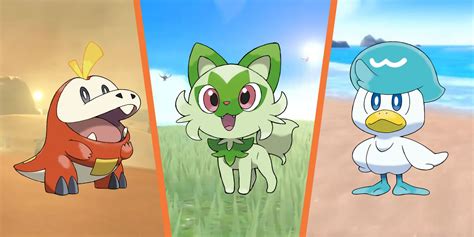 pokemon scarlet and violet starters evolutions|Scarlet and Violet Starters